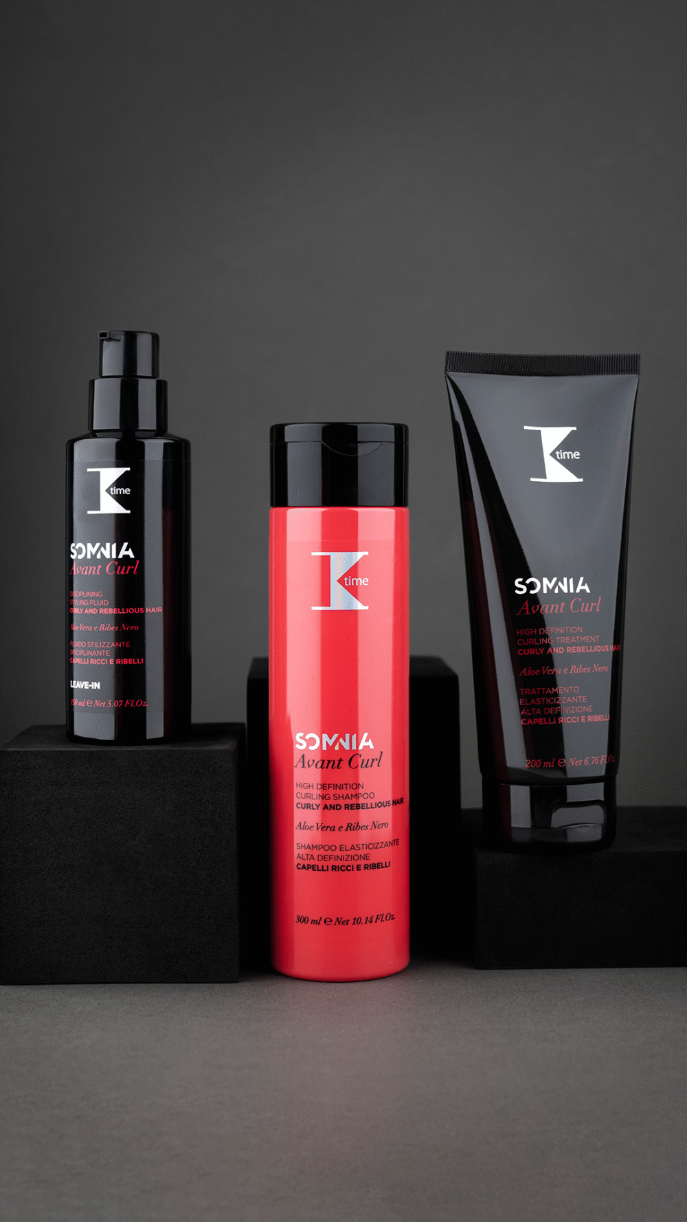 K-Time Avant Curl kinkekomplekt kinkekarbis 200ml juuksemaskiga